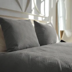 Bedsprei Layers - Zilver