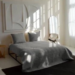 Bedsprei Layers - Zilver