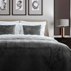 Bedsprei Madeline - Zwart