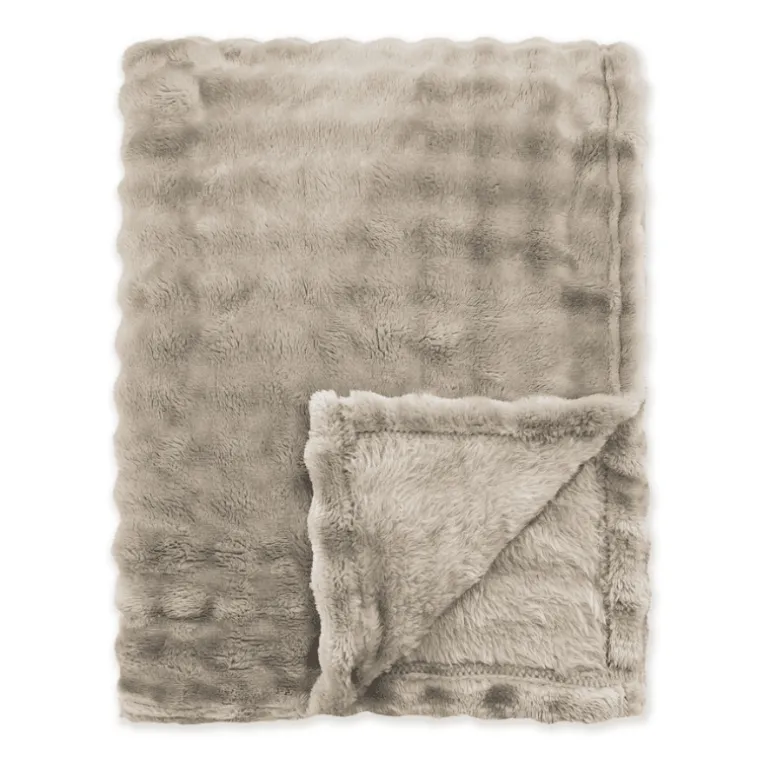 Bedsprei Ribbed Comfort - Taupe