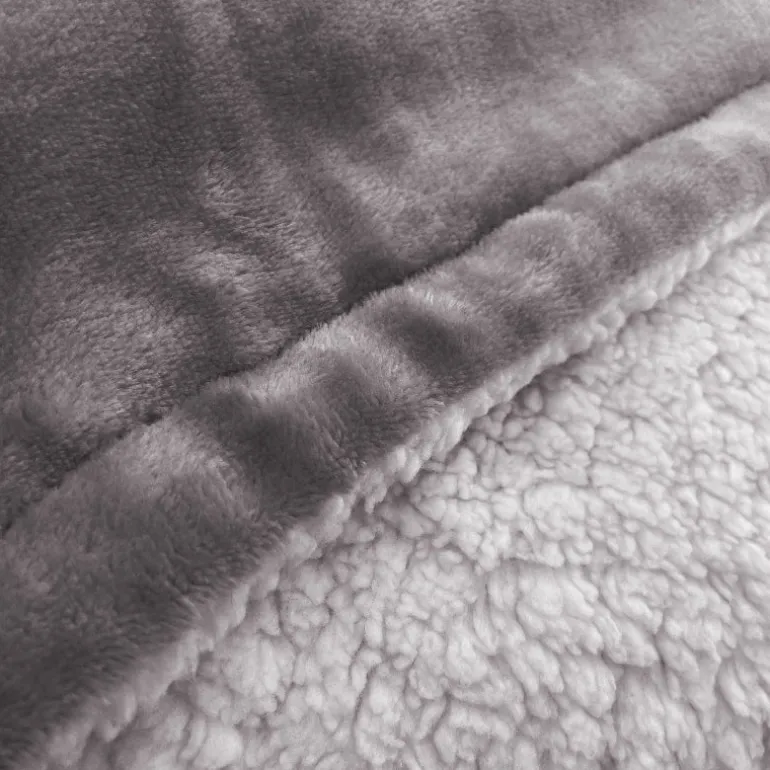 Bedsprei Snowy Hug - Antraciet