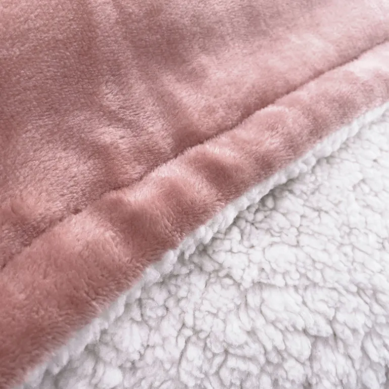 Bedsprei Snowy Hug - Oud Roze