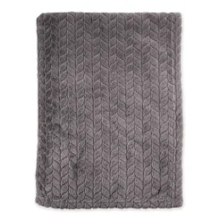 Bedsprei Twill Touch - Antraciet
