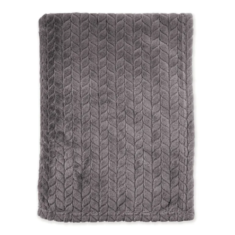 Bedsprei Twill Touch - Antraciet