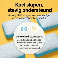 Boxkussen - Cool Touch Technology