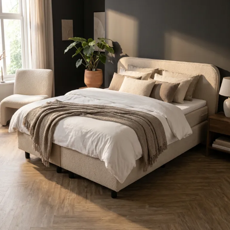 Boxspring Curvy - Teddy