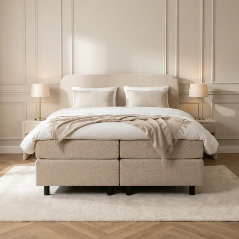 Boxspring Curvy - Teddy