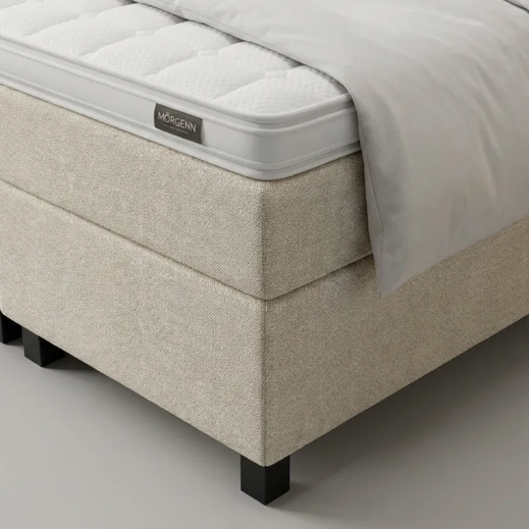 Boxspring Hotel Luxury - Wide - Beige