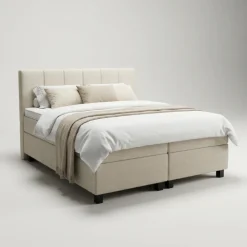 Boxspring Hotel Luxury - Wide - Beige