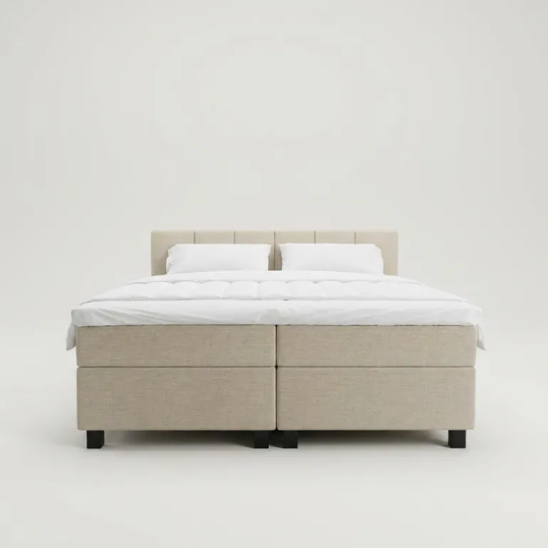 Boxspring Hotel Luxury - Wide - Beige
