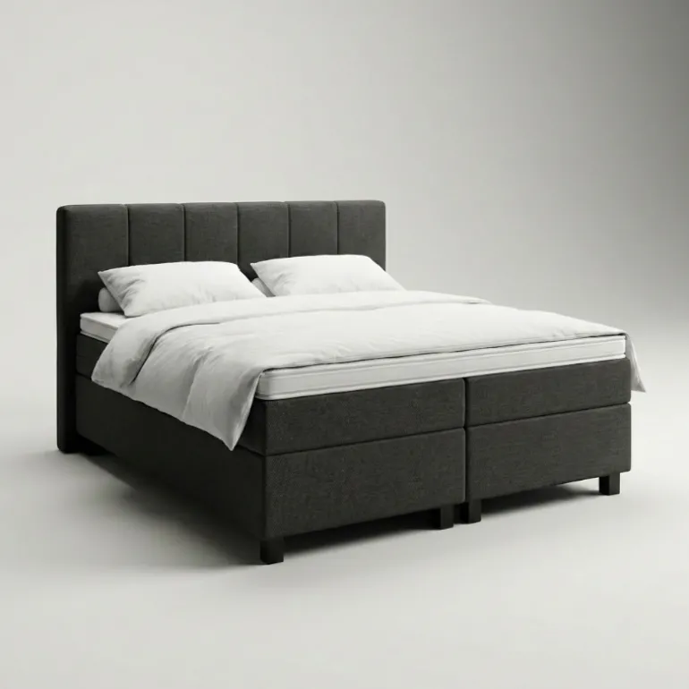 Boxspring Hotel Suite - Wide - Antraciet