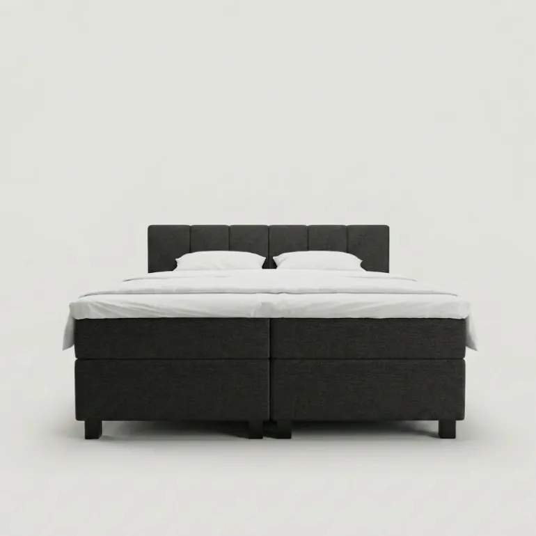 Boxspring Hotel Suite - Wide - Antraciet