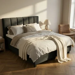 Boxspring Hotel Suite - Wide - Antraciet
