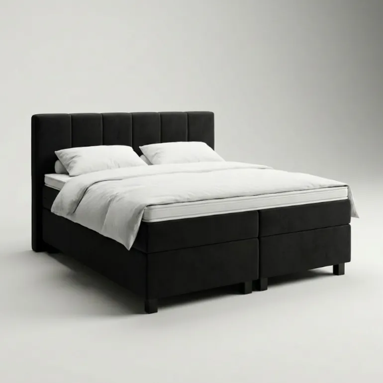 Boxspring Hotel Suite - Wide - Zwart
