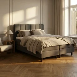 Boxspring Hotel - Wide - Antraciet