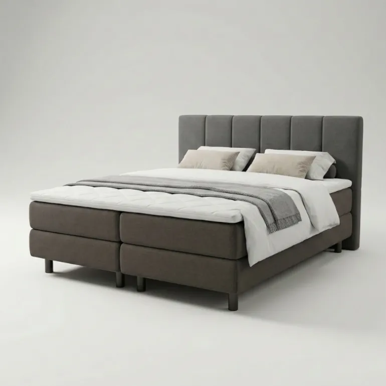 Boxspring Hotel - Wide - Antraciet