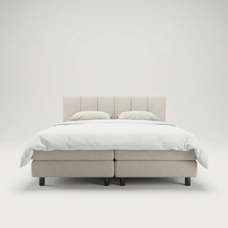 Boxspring Hotel - Wide - Beige