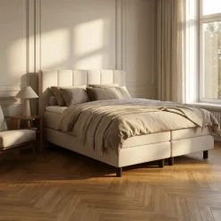 Boxspring Hotel - Wide - Beige