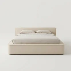 Boxspring met Opbergruimte Amour Tranquility - Crème