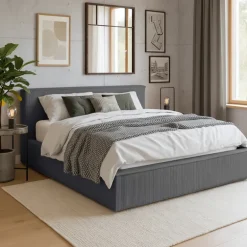 Boxspring met Opbergruimte Amour Cosy - Antraciet