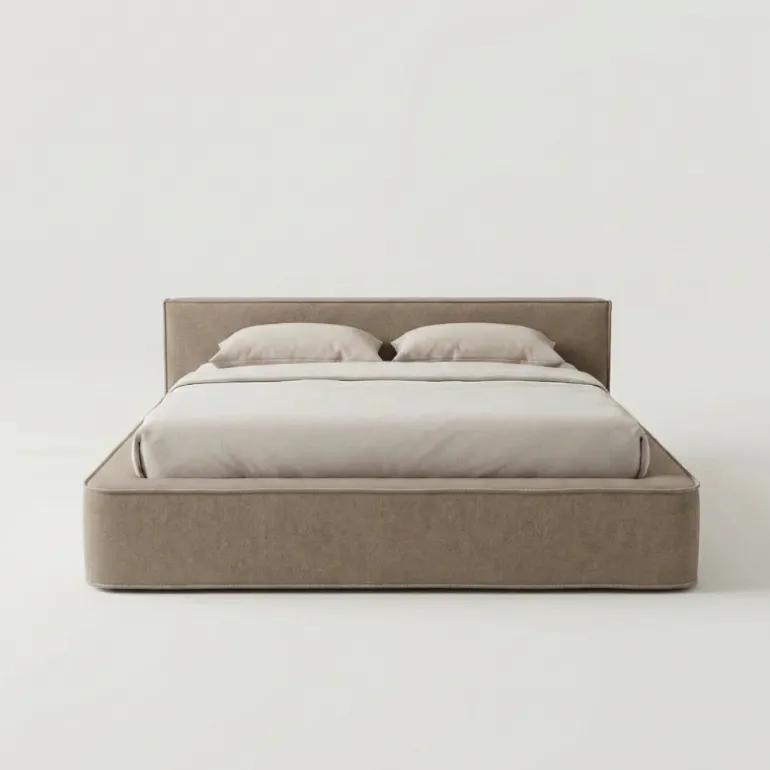 Boxspring met Opbergruimte Amour Tranquility - Taupe