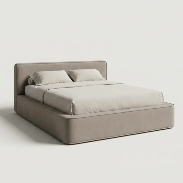 Boxspring met Opbergruimte Amour Tranquility - Taupe