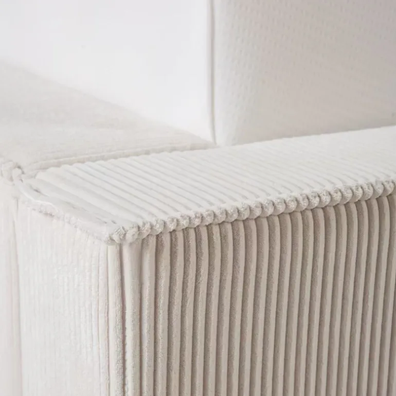 Boxspring met Opbergruimte Amour Cosy - Crème