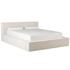 Boxspring met Opbergruimte Amour Cosy - Crème