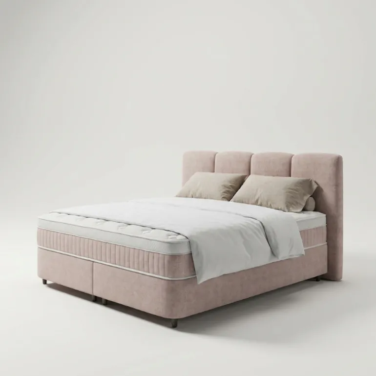 Boxspring met Opbergruimte - Allure - Taupe