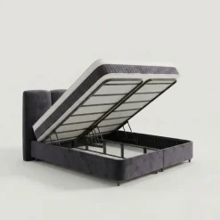 Boxspring met Opbergruimte - Allure - Antraciet