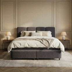 Boxspring met Opbergruimte - Allure - Antraciet