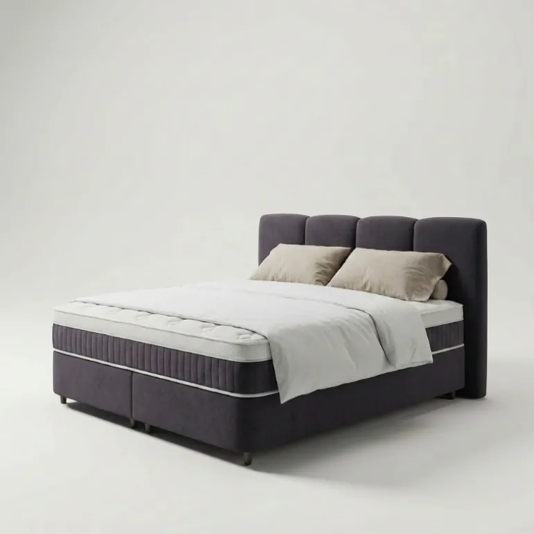 Boxspring met Opbergruimte - Allure - Antraciet