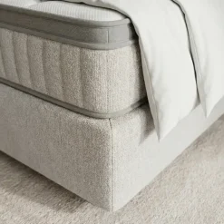 Boxspring met Opbergruimte - Arcus - Off-White