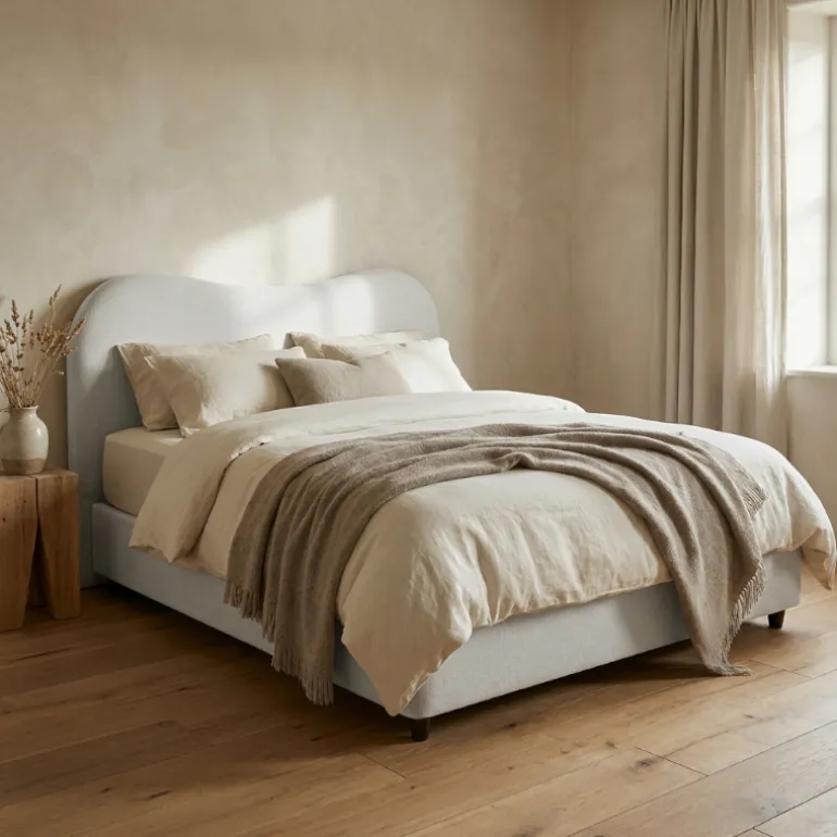 Boxspring met Opbergruimte - Arcus - Off-White