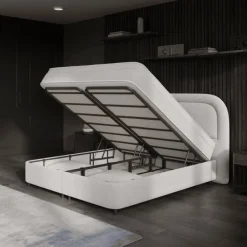 Boxspring met Opbergruimte - Essence - Off-White
