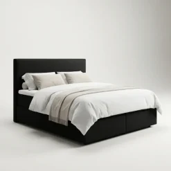 Boxspring met Opbergruimte Hotel Essence - Zwart