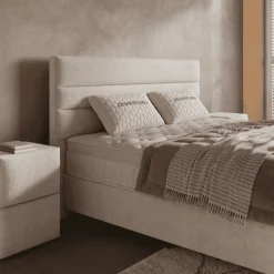 Boxspring met Opbergruimte - Horizon - Off-White