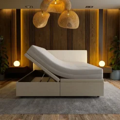 Boxspring met Opbergruimte Hotel Prestige - Beige