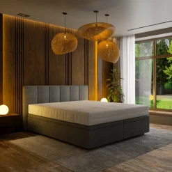 Boxspring met Opbergruimte Hotel Royal - Antraciet
