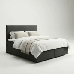 Boxspring met Opbergruimte Hotel Essence - Antraciet
