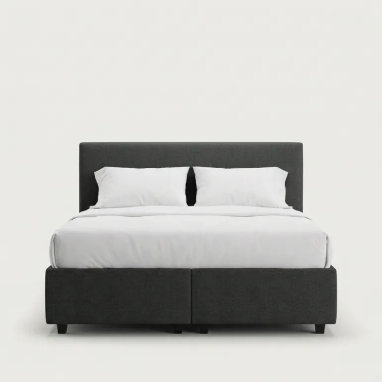 Boxspring met Opbergruimte Hotel Essence - Antraciet