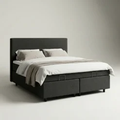 Boxspring met Opbergruimte Julia - Zwart