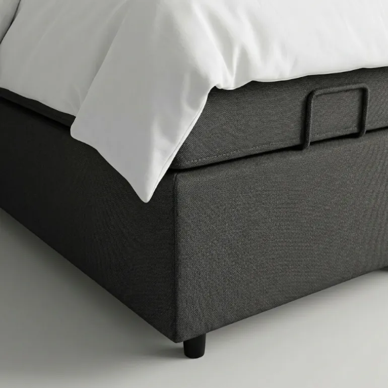 Boxspring met Opbergruimte Julia - Zwart