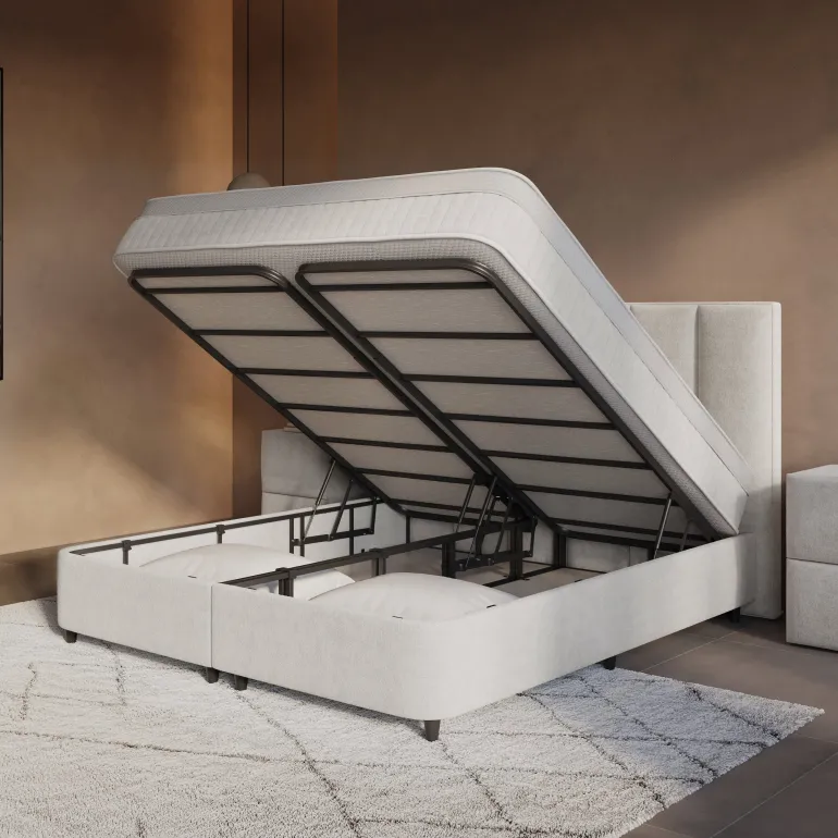 Boxspring met Opbergruimte - Linea