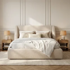 Boxspring met Opbergruimte - Milano - Beige