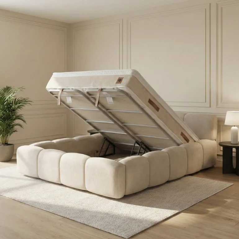 Boxspring met Opbergruimte - Ostuni