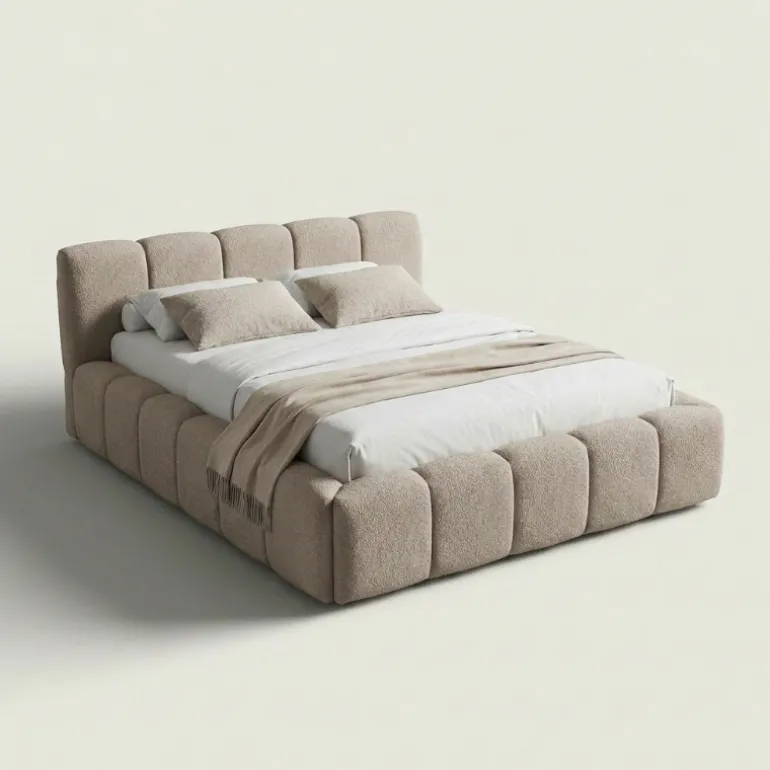 Boxspring met Opbergruimte Palermo - Taupe