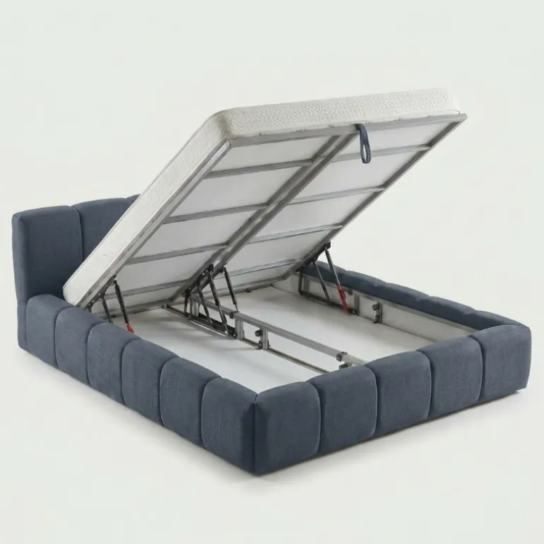 Boxspring met Opbergruimte - Palermo Deluxe - Navy