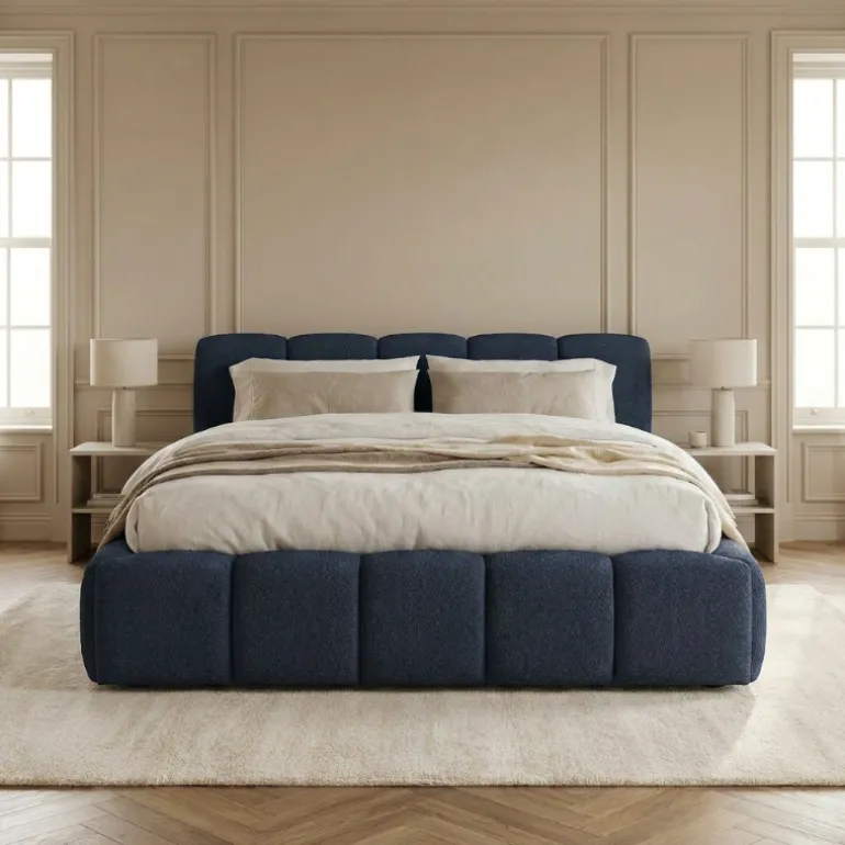 Boxspring met Opbergruimte - Palermo Deluxe - Navy