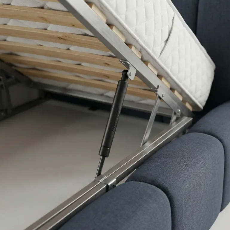 Boxspring met Opbergruimte - Palermo Deluxe - Navy